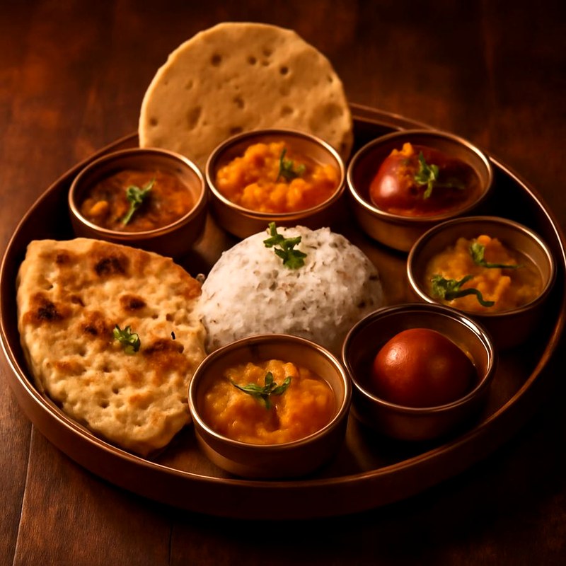 Namaste Deluxe Thali