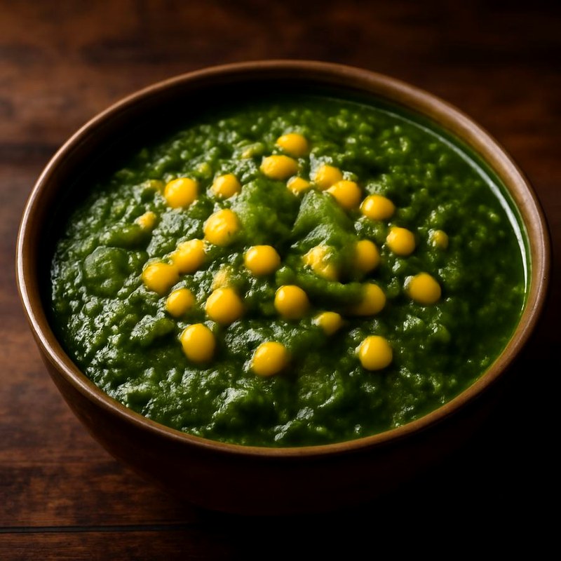Palak Corn